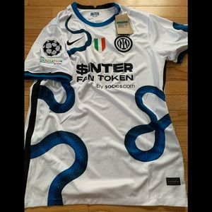Inter Milan away 2021/22 brand new soccer jersey